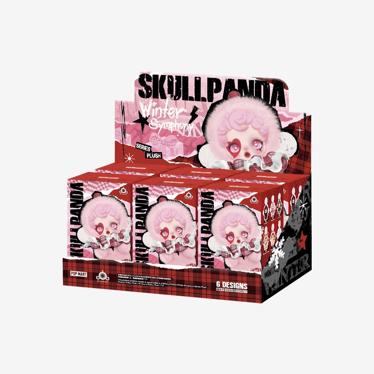POPMart SKULLPANDA Winter Symphony Series Plush Blind Box (1 Blind Box)