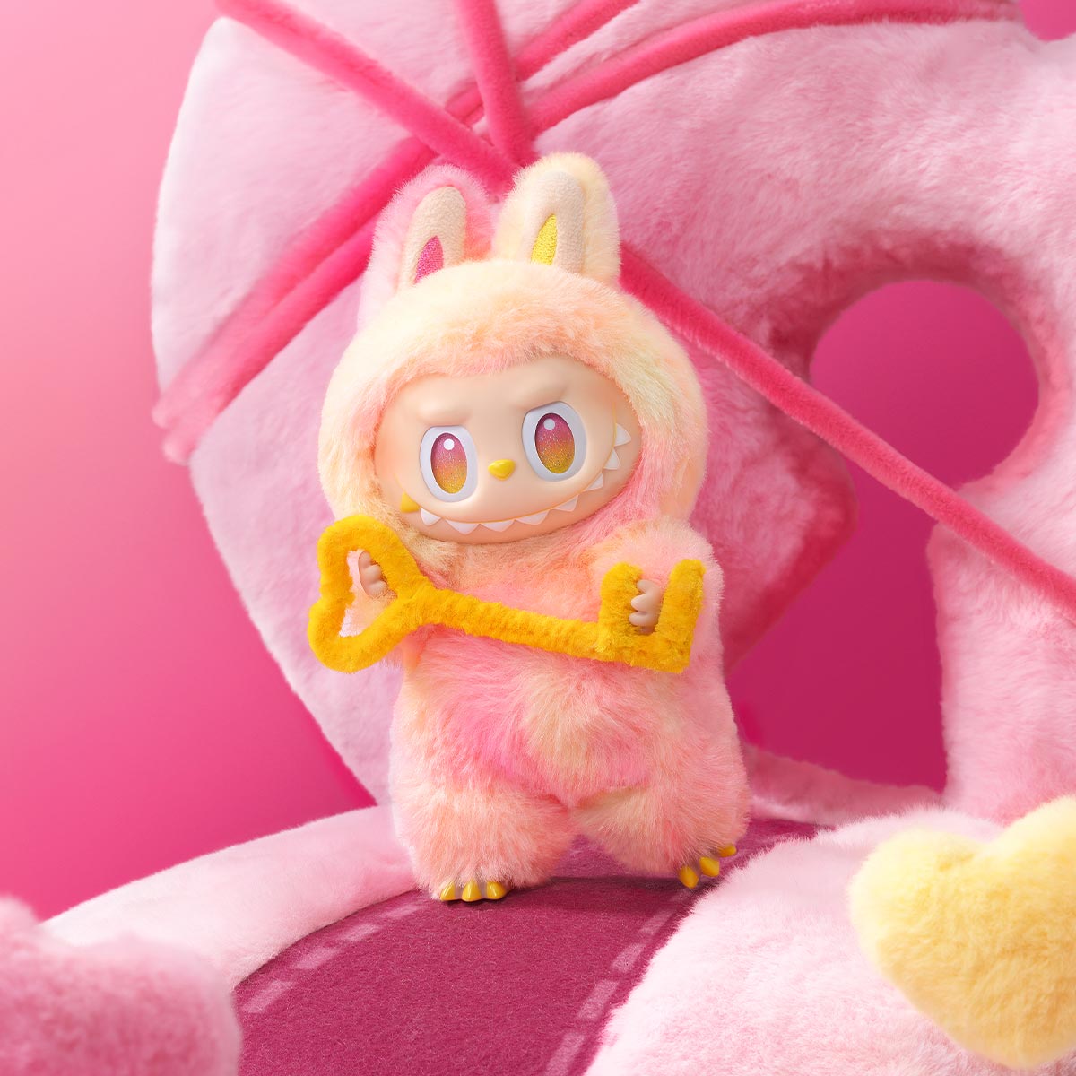 THE MONSTERS Big into Energy Series-Vinyl Plush Pendant Blind Box Super
