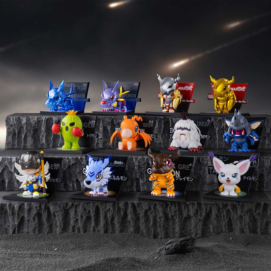 Digimon Adventure Fridge Magnet Series Figure Blind Box by POP MART