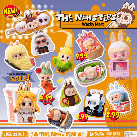 POPMart THE MONSTERS Wacky Mart Series Figures Blind Box (1 Blind Box)