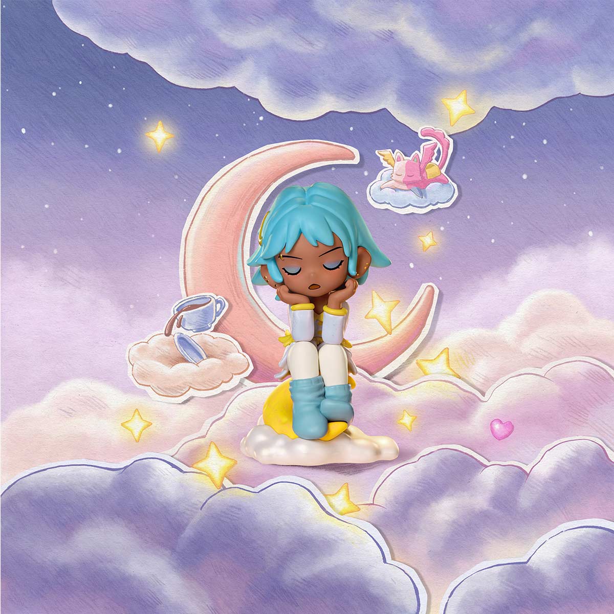 POP MART Lil Peach Riot Sleepover Series Blind Box | Kawaii