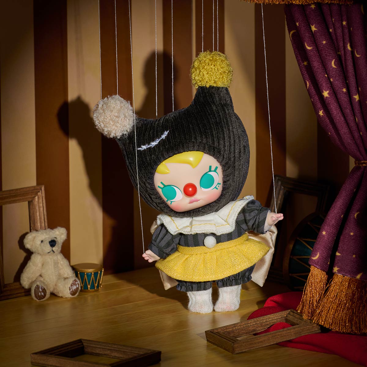 POPMART WHY SO SERIOUS Vinyl Plush Pendant Blind Box | Designer