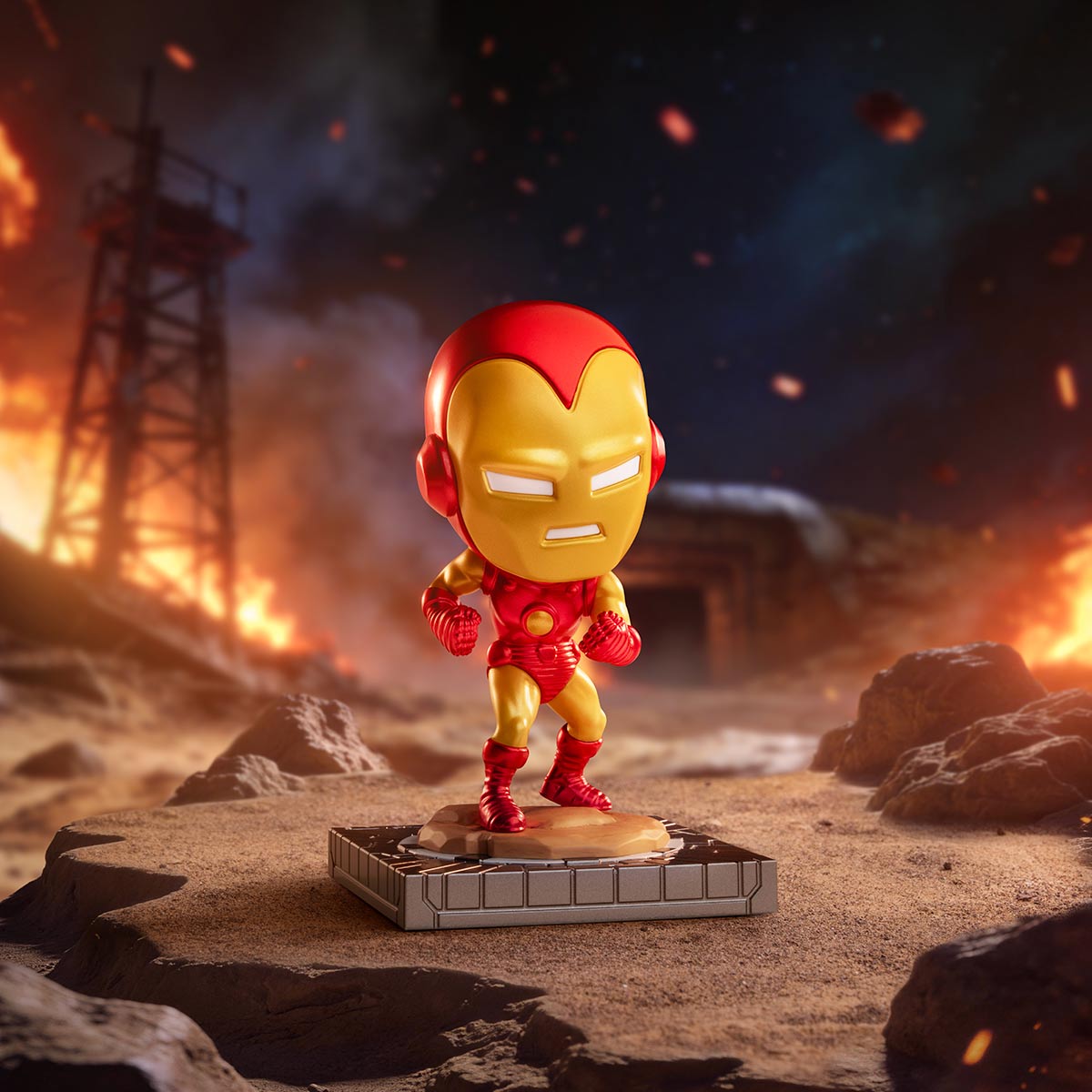 Marvel Iron Man: A Journey Through Armors Series Blind Box Figure | POP MART