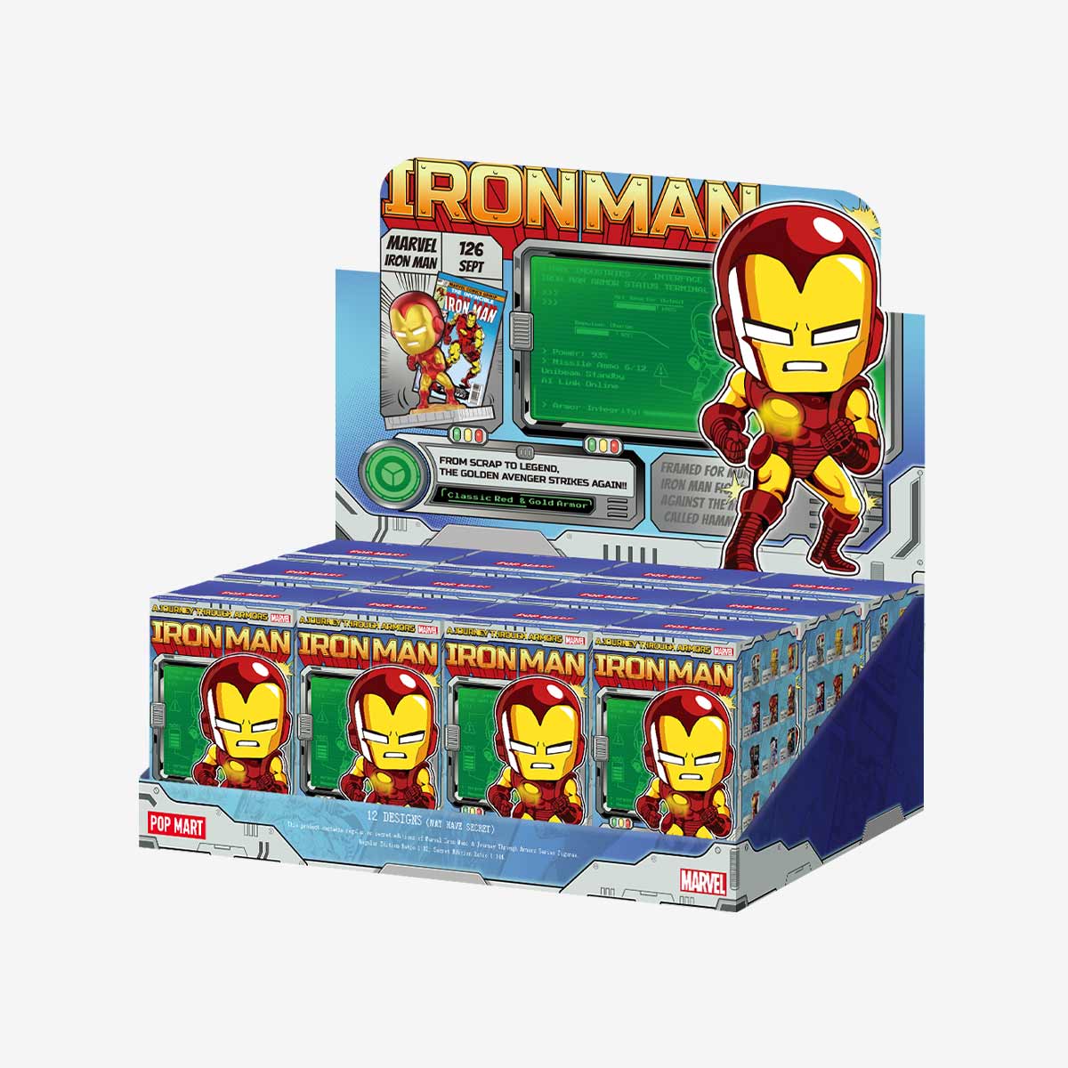 Marvel Iron Man: A Journey Through Armors Blind Box Figure | POP