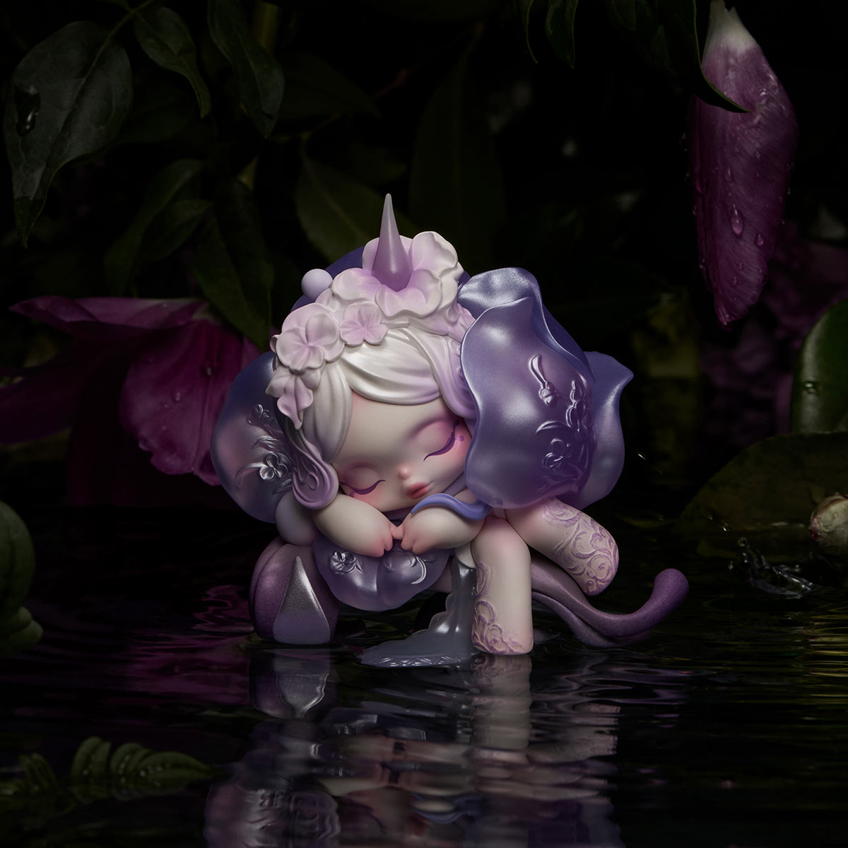 SKULLPANDA Petals in Four Acts Blind Box Figure | POP MART
