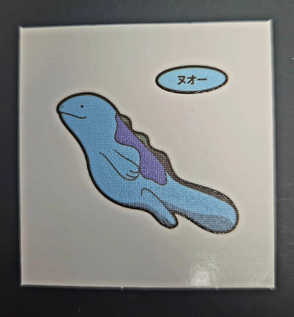 Pokemon Bread Seal Deco Character Sticker - Quagsire