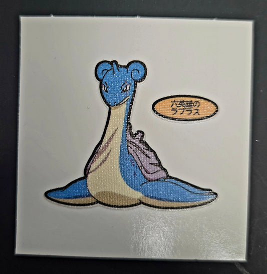 Pokemon Bread Seal Deco Character Sticker - Lapras
