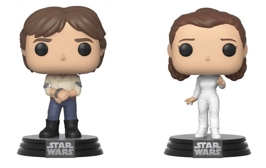 POP! Star Wars: SW (E5), Han Solo and Princess Leia (2-PK)