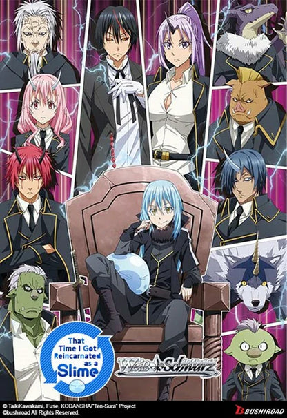 that time i got reincarnated as a slime booster box Weiss Schwarz (WeiB Schwarz): That Time I Got Reincarnated as a Slime Volume 3 Booster Pack (1 Booster Pack) Super Anime Store