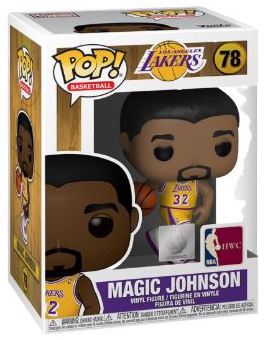 POP! Basketball: 78 Legends, Magic Johnson (Lakers Home)