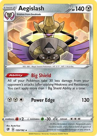 Aegislash 135/192 - SWSH02 Rebel Clash