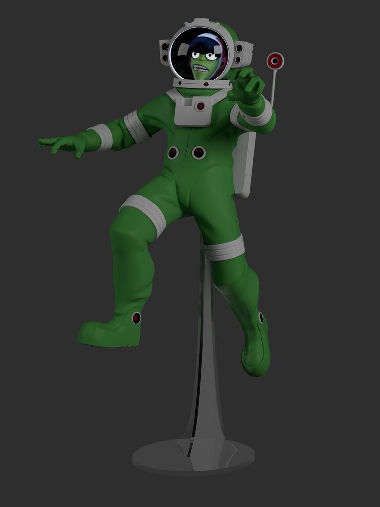 SuperPlastic: The Gorillaz, Murdoc (Astronaut) (Lights Up) (LE)