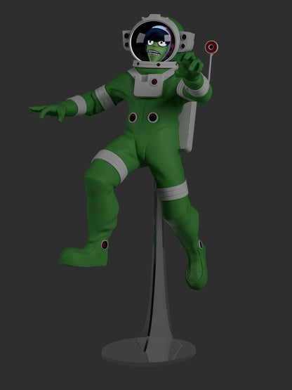 SuperPlastic: The Gorillaz, Murdoc (Astronaut) (Lights Up) (LE)