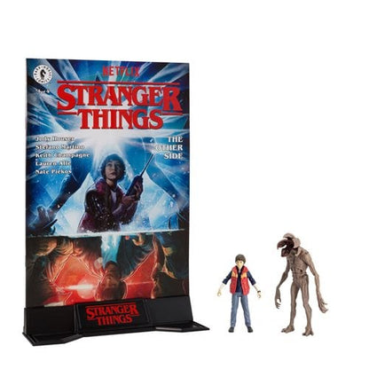 McFarlane Toys Stranger Things Page Punchers Wave 1 3-Zoll-Actionfiguren im 2er-Pack mit Comic