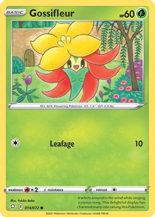 Gossifleur 014/072 - Shining Fates Reverse Holofoil