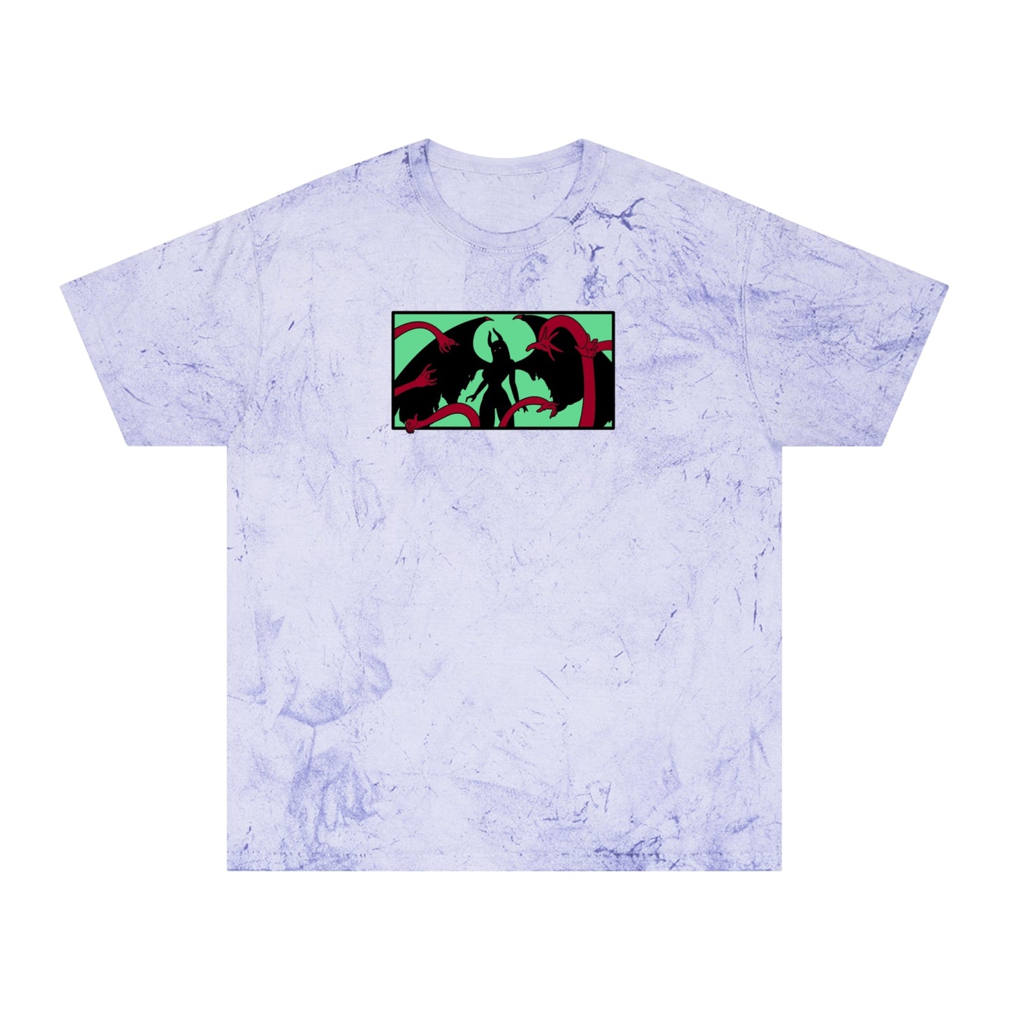 Demon Robin Comfort Colors® Color Blast Tie Dye Unisex Anime Tee