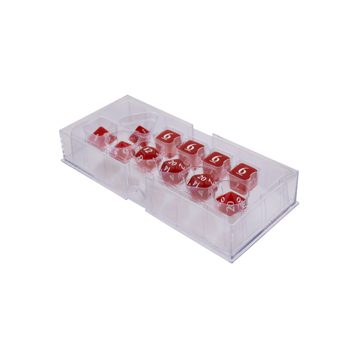 Ultra PRO: 11-Dice Set - Eclipse (Apple Red)