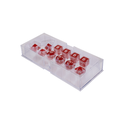 Ultra PRO: 11-Dice Set - Eclipse (Apple Red)