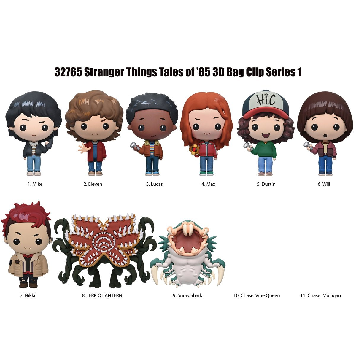 Stranger Things: Tales from '85 3D Foam Bag Clip Blind Bag