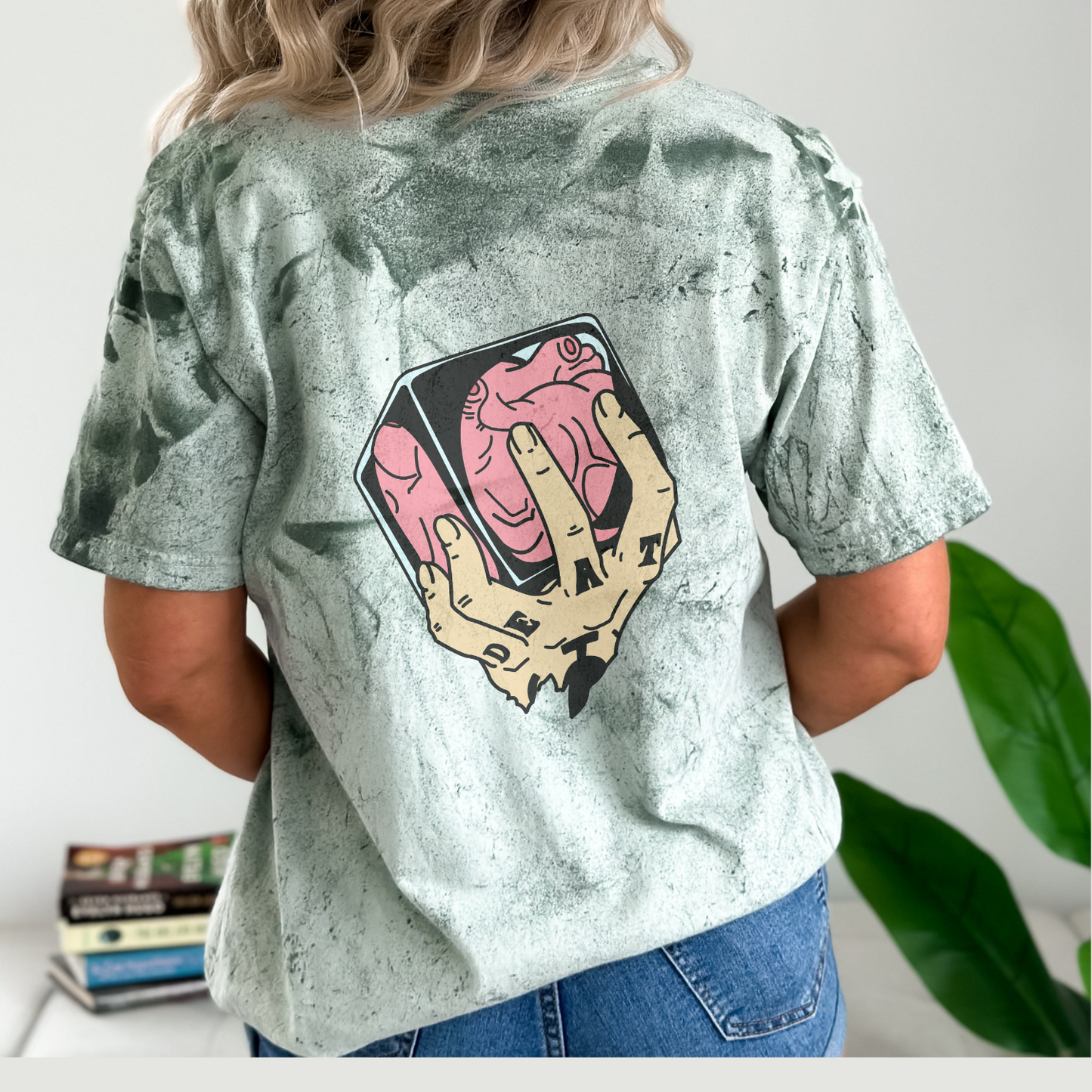 ROOM! Heart Shambles Trafalgar Comfort Colors® Double-sided Tee