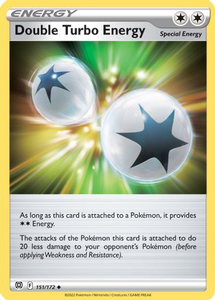 Double Turbo Energy 151/172 - SWSH09 Brilliant Stars