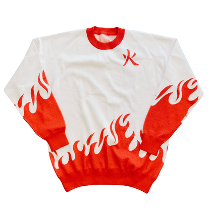 Hokage Jacquard Unisex Anime Crewneck Sweater