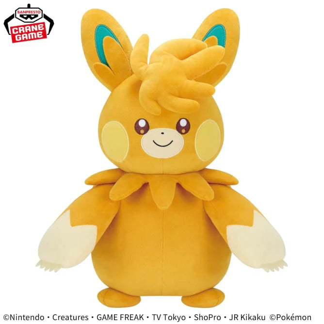 Pokemon Mecha Mofugutto Pawmo Plush, 12.2"