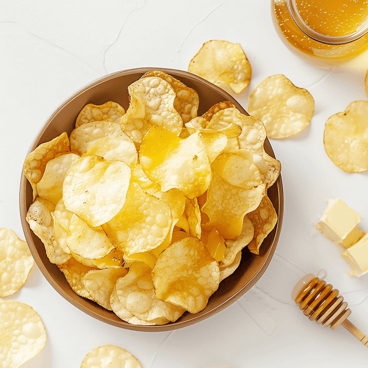 HAITAI Korean Honey Butter Potato Chips, 2.12oz