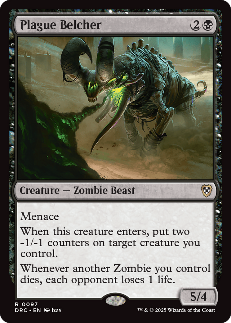 Plague Belcher (DRC-097) - Commander: Aetherdrift