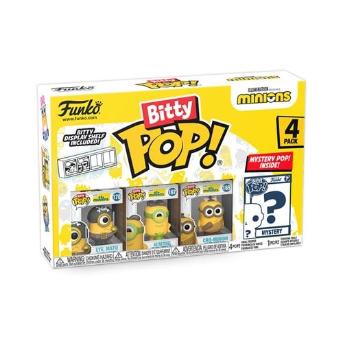 Funko Bitty Pop! Minions Mini-Figure 4-Pack - Select Set(s)