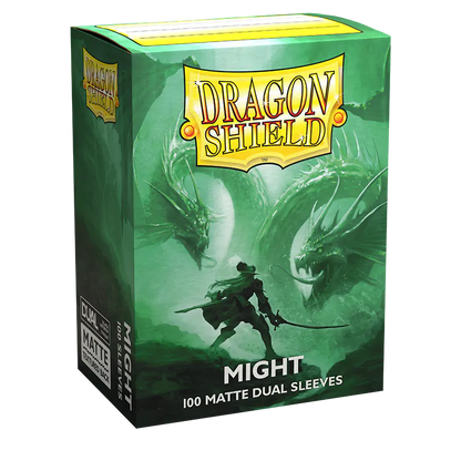 Dragon Shield: Standard 100ct Sleeves - Might (Dual Matte)