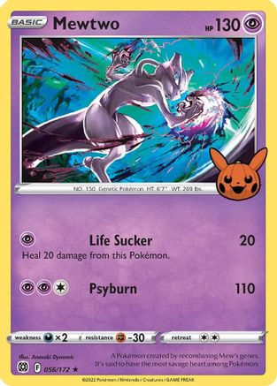 Mewtwo 056/172 - Trick or Trade BOOster Bundle Holofoil