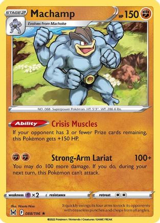 Machamp 088/196 - SWSH11 Lost Origin Holofoil