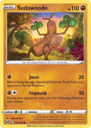 Sudowoodo 094/196 - SWSH11 Lost Origin