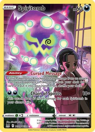 Spiritomb TG09/TG30 - SWSH11 Lost Origin Trainer Gallery Holofoil