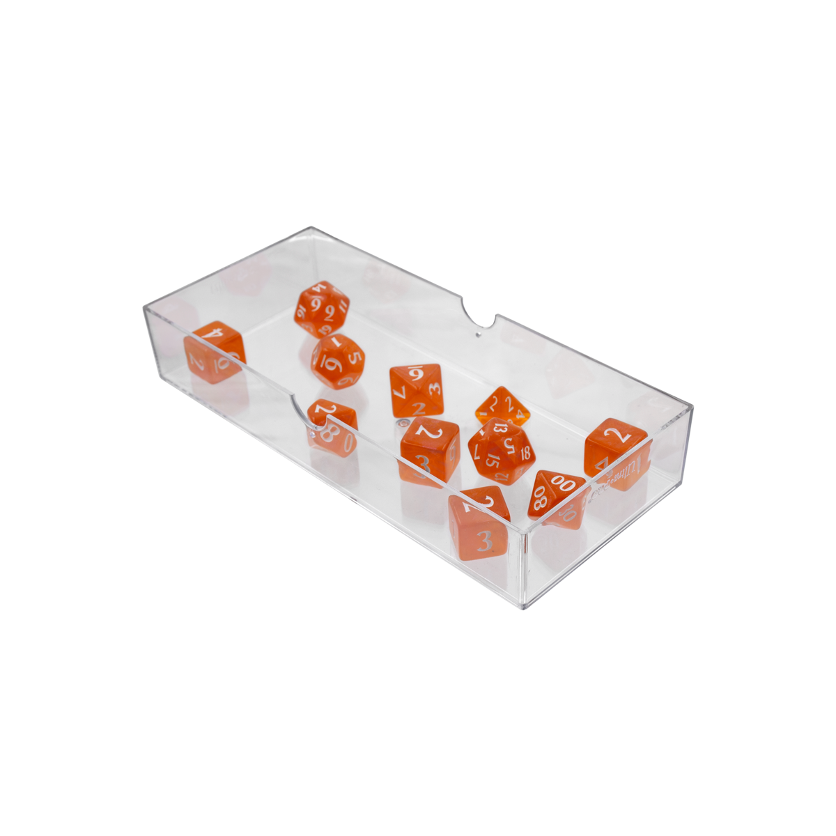 Ultra PRO: 11-Dice Set - Eclipse (Pumpkin Orange)