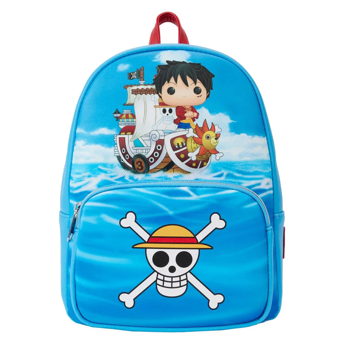 One Piece Luffy on Pirate Ship Blue Funko Mini-Backpack