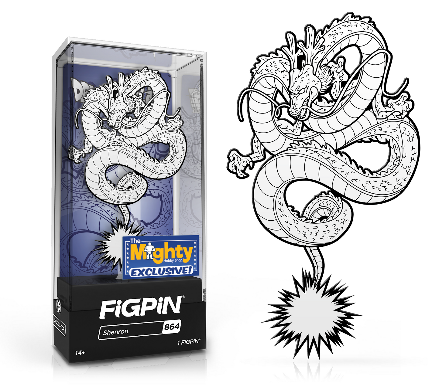 FiGPiN: Dragon Ball Super – Shenron (864) (exklusiv bei Mighty Hobby) 