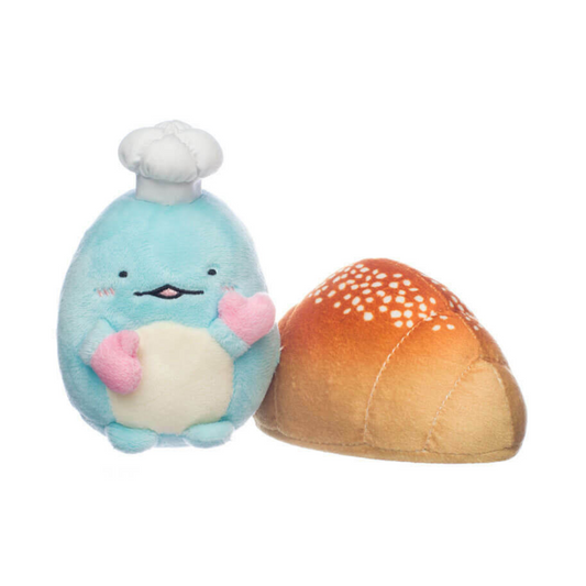 San-X Sumikkogurashi Original Tokage with a Bread Plush