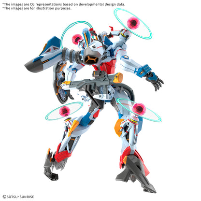 Bandai HG 1/144 GQuuuuuuX (Endymion Unit Awakened) "Gundam GQuuuuuuX" Model Kit