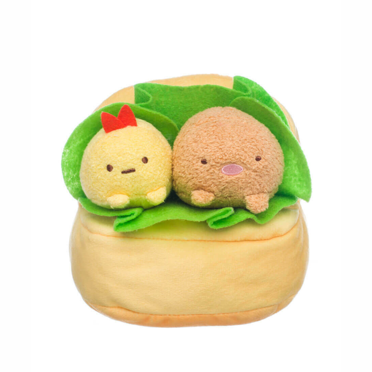 San-X Sumikkogurashi Original Tonkatsu and Ebi Sandwich Plush