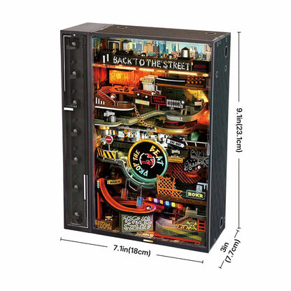 ROKR Hip-Hop Street Marble Run Mechanical 3D Puzzle