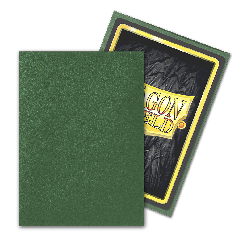 Dragon Shield: Standard 100ct Sleeves - Forest Green (Dual Matte)