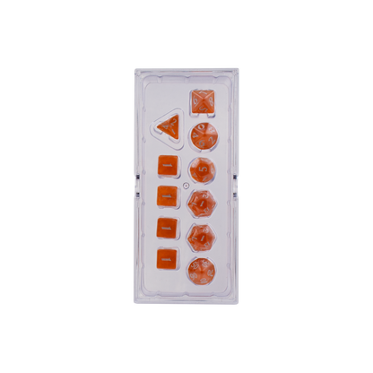 Ultra PRO: 11-Dice Set - Eclipse (Pumpkin Orange)