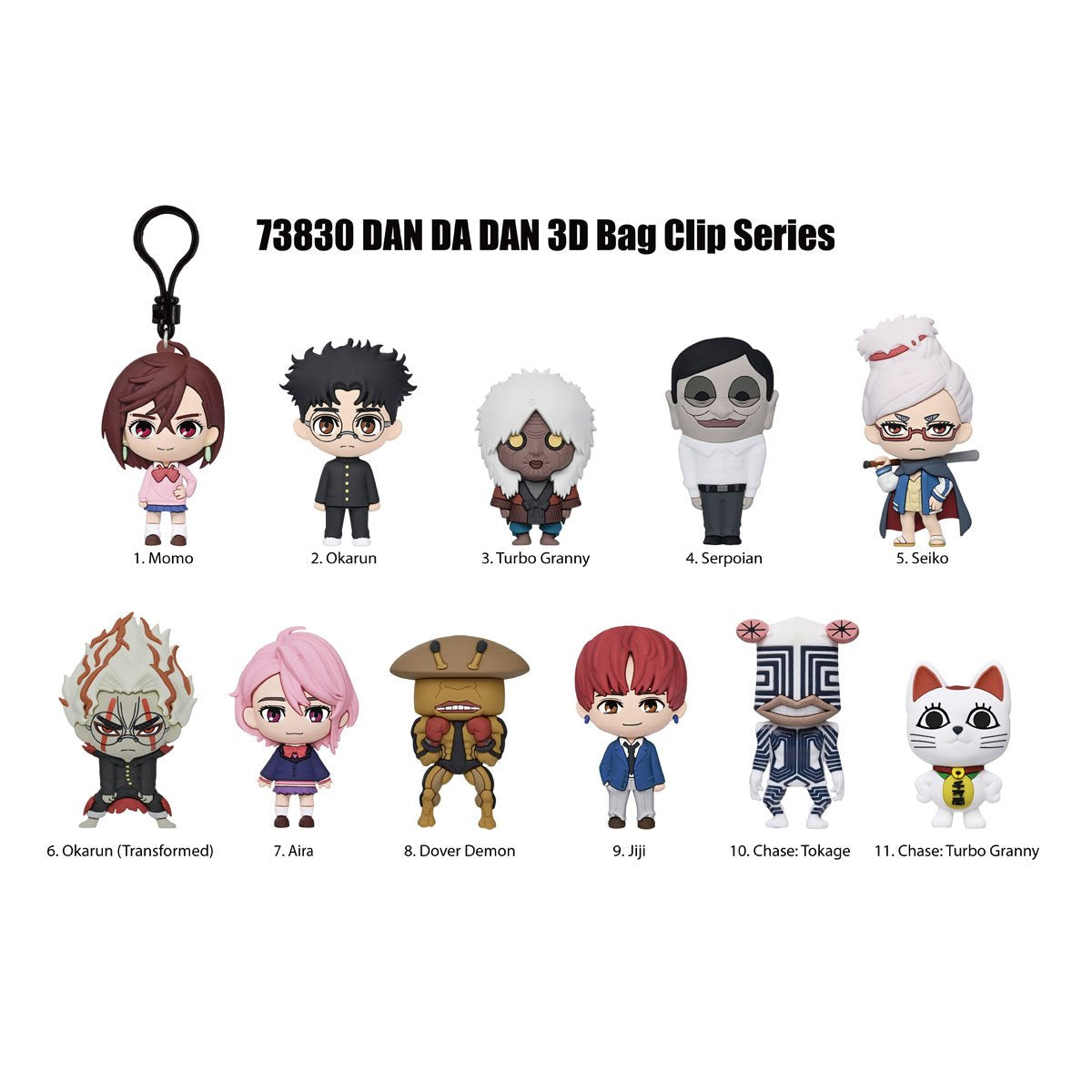 小物 dadadada Dandadan 3D Foam Bag Series 1 Clip Blind Bag | Official Anime