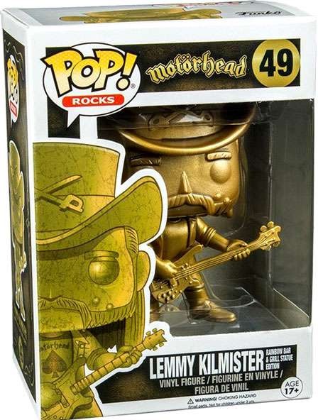 POP! Rocks: 49 Motorhead, Lemmy Kilmister (GLD)