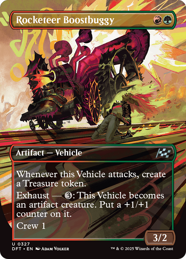 Rocketeer Boostbuggy (DFT-327) - Aetherdrift (Borderless) Foil