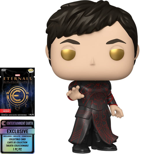 Funko Pop! Eternals: Druig with Collectible Card - Entertainment Earth Exclusive