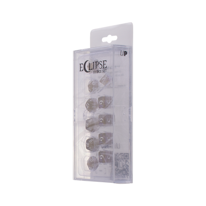 Ultra PRO: 11-Dice Set - Eclipse (Smoke Grey)