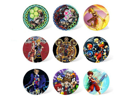 Kingdom Hearts Plastic Button Badge (1 Badge)